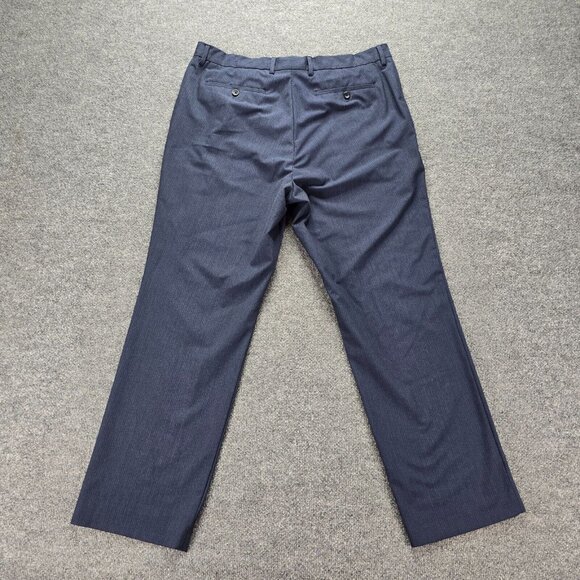 Banana Republic Dress Pants Mens 38x32 Blue Slim Fit Preppy Casual - Picture 2 of 7